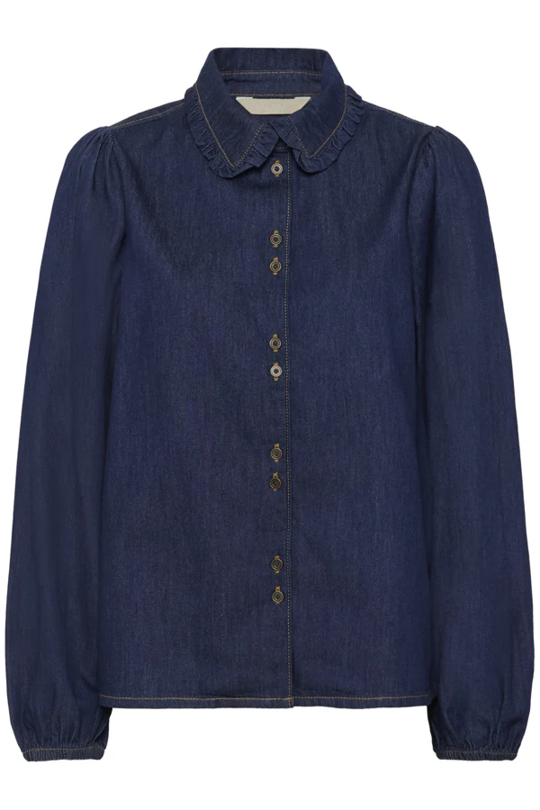 Culture naisten pusero, CUHILKA ARPA SHIRT Rinse Wash - Image 5