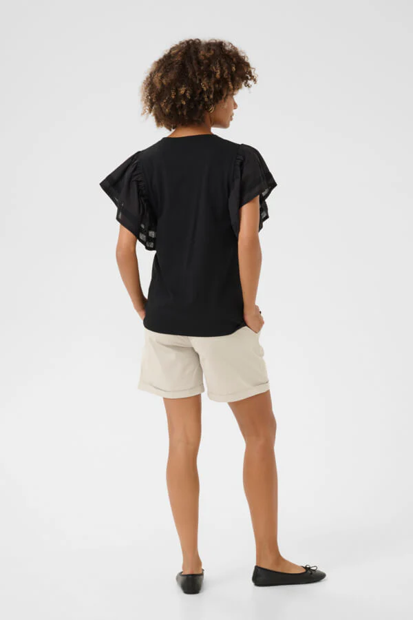 Culture naisten t-paita, CUACA T-SHIRT Black - Image 2