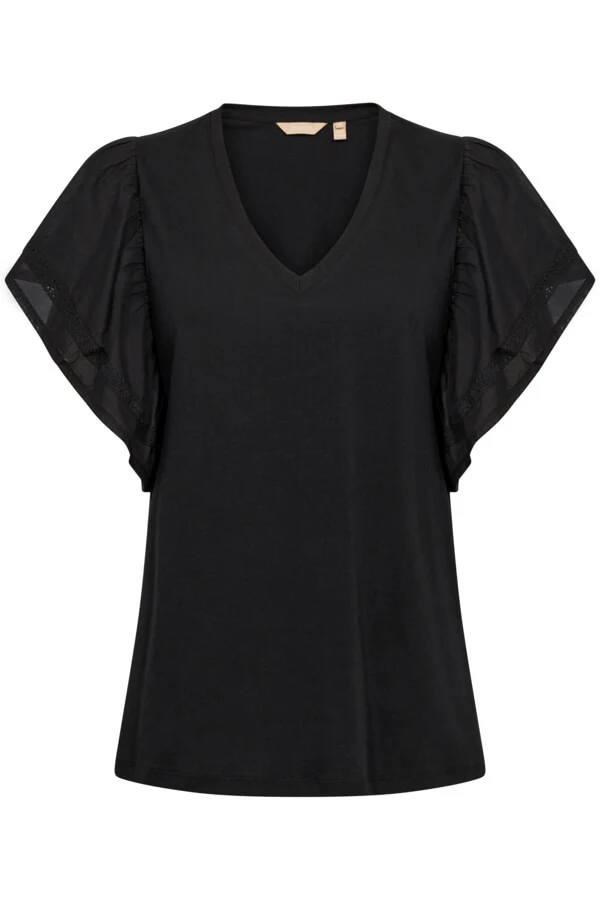 Culture naisten t-paita, CUACA T-SHIRT Black - Image 3