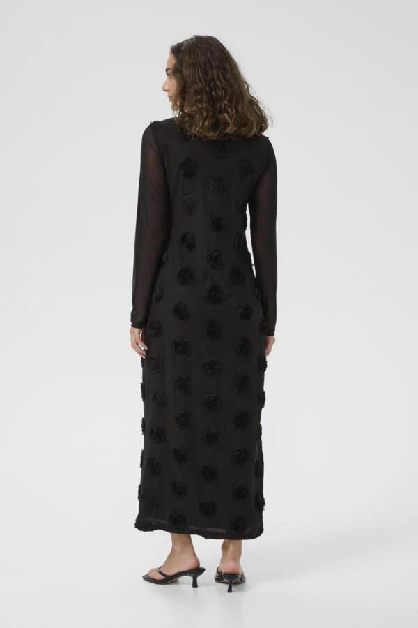 Culture Mascha Mesh Dress, musta - Image 2