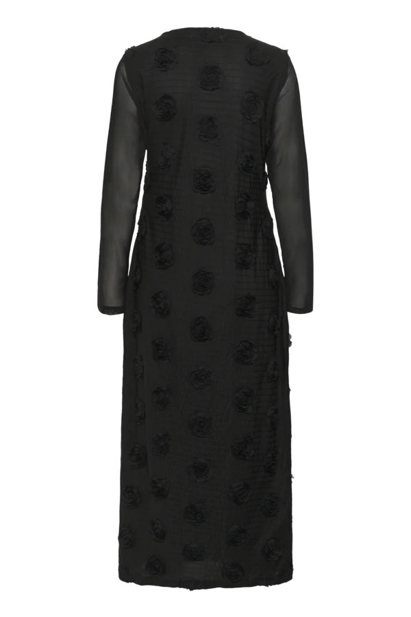 Culture Mascha Mesh Dress, musta - Image 5