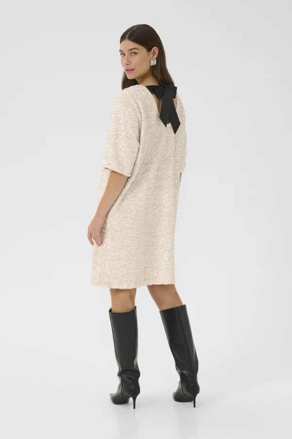 Culture naisten mekko CUNALI DRESS, Whitecap - Image 3