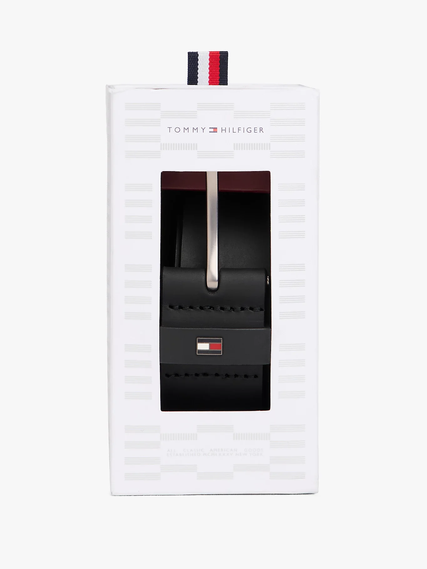 Tommy Hilfiger miesten vyö DENTON 4.0 GB, musta