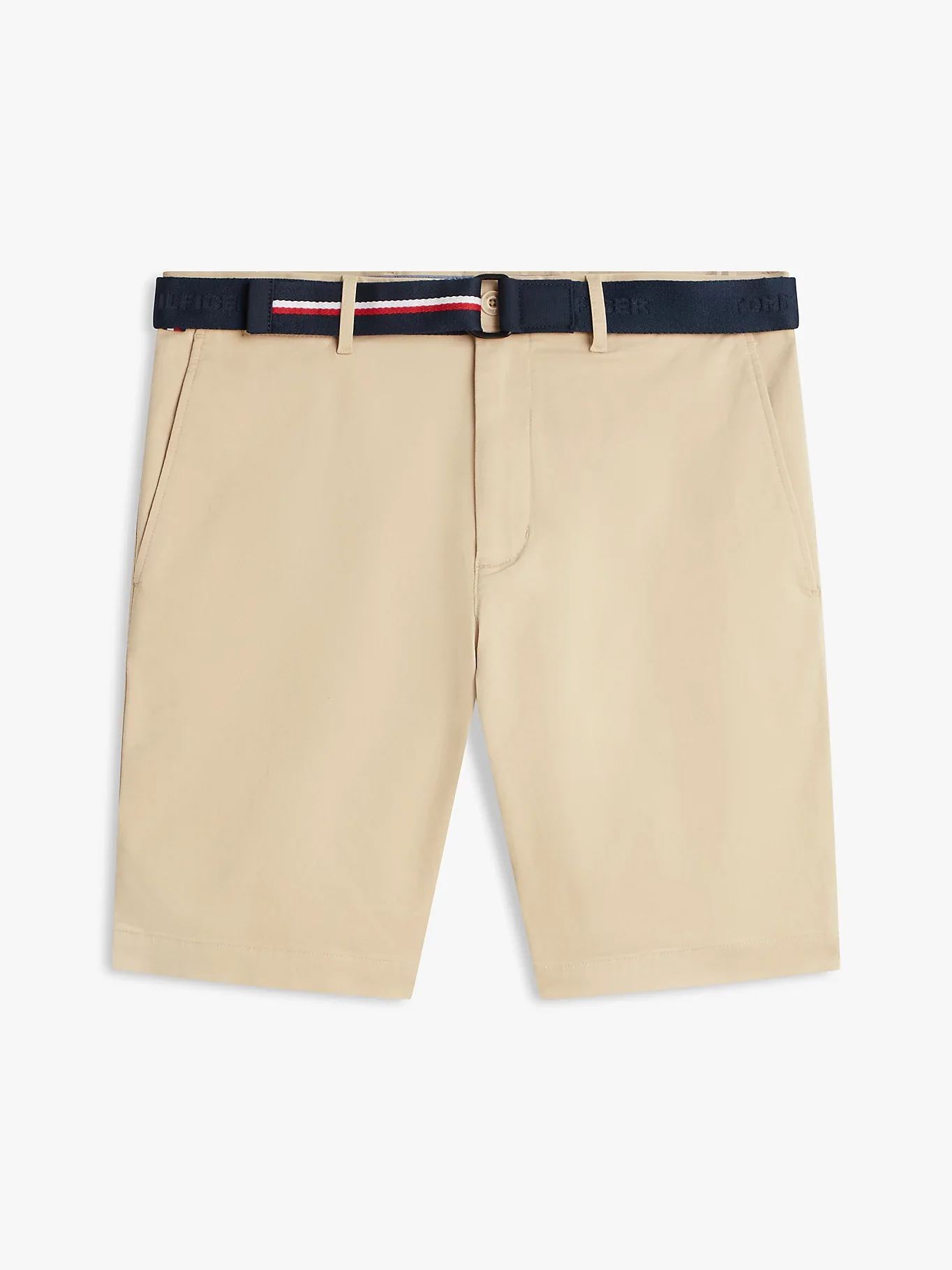 Tommy Hilfiger miesten shortsit Denton 9.5 Inc ESS Twill W/ Belt, kameli - Image 4