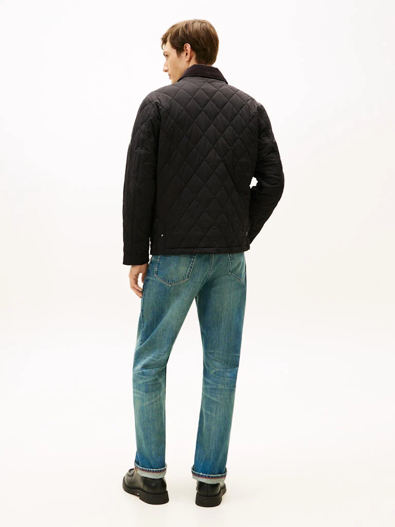 Tommy Hilfiger miesten tikkitakki Diamond Quilted Jacket, musta - Image 2