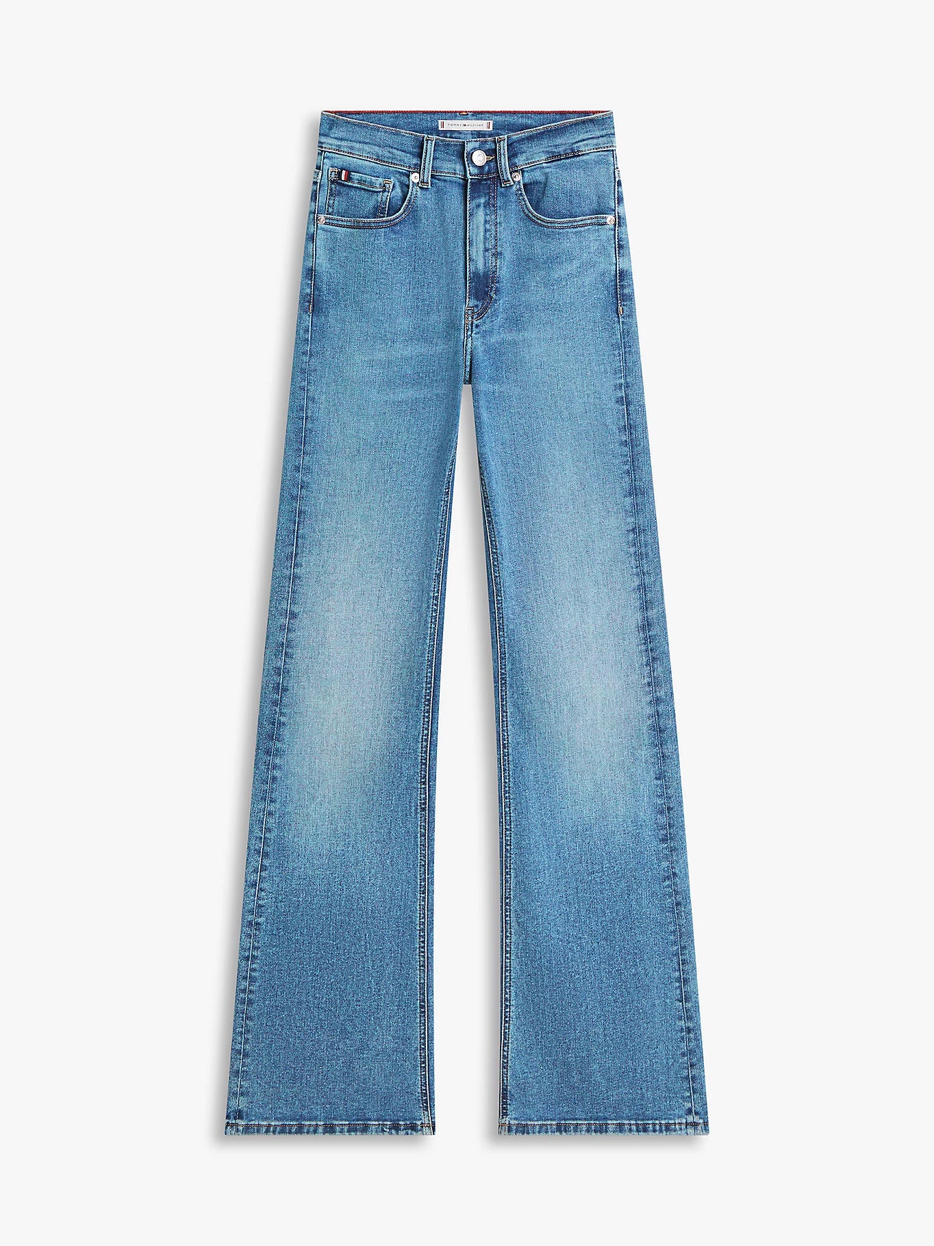 Tommy Hilfiger naisten farkut DNM Finn Flare RW, sininen - Image 4