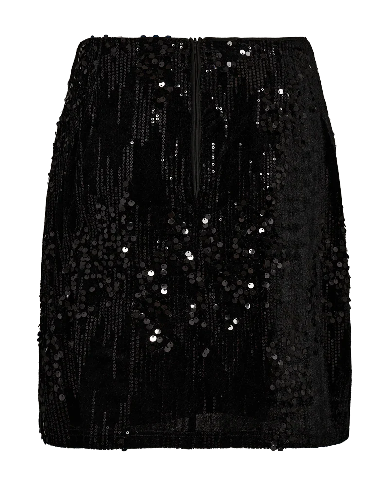 Freequent naisten hame Doffi Skirt, musta - Image 4