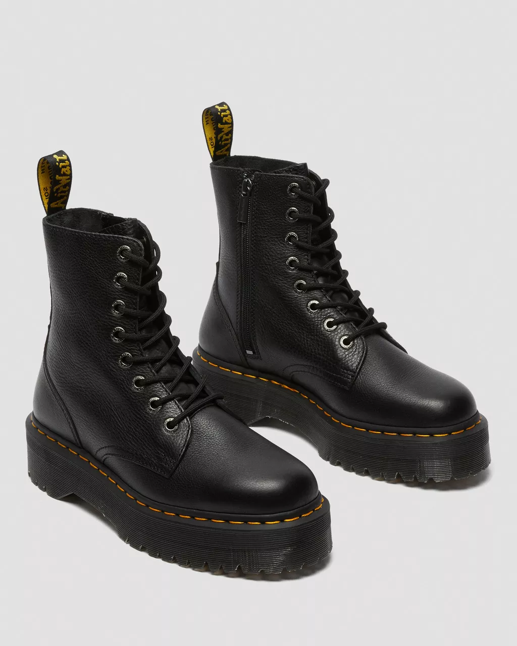 Dr. Martens miesten kengät, JADON III PISA 8 EYE BOOT UNISEX maiharit, Musta - Image 5