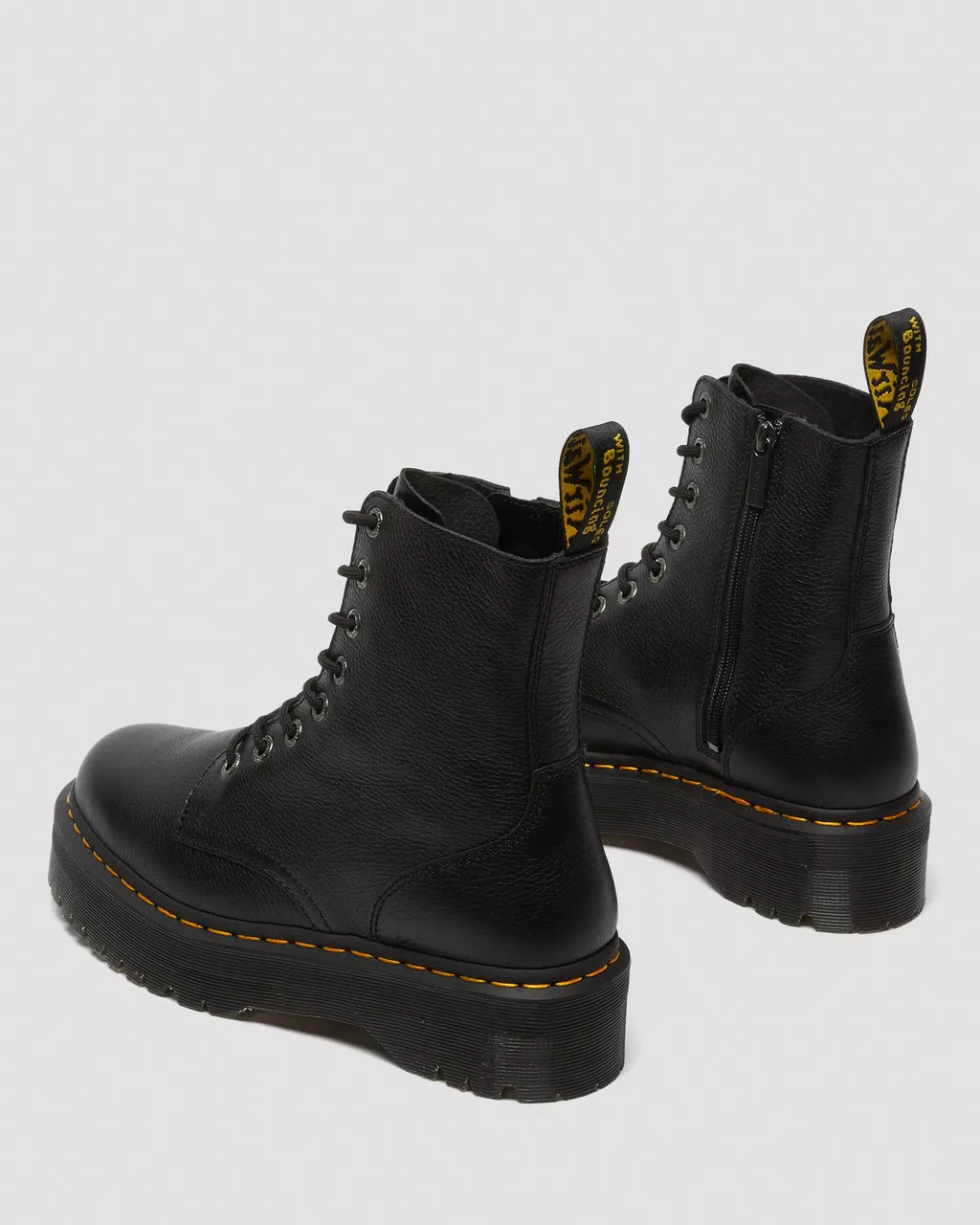 Dr. Martens miesten kengät, JADON III PISA 8 EYE BOOT UNISEX maiharit, Musta - Image 6