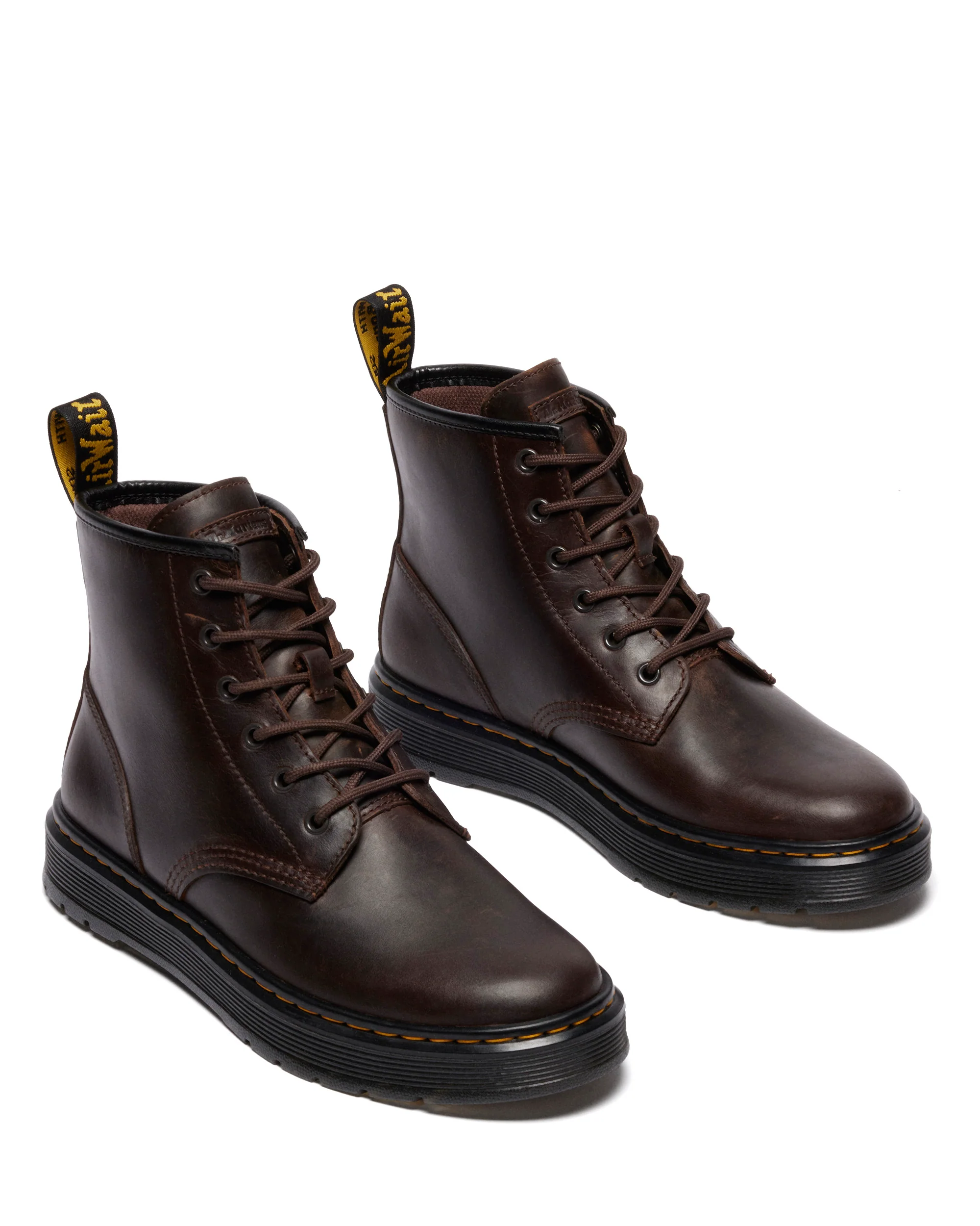 Dr. Martens miesten kengät, Brookline Chukka 6 Eye Boot Tummanruskea - Image 2