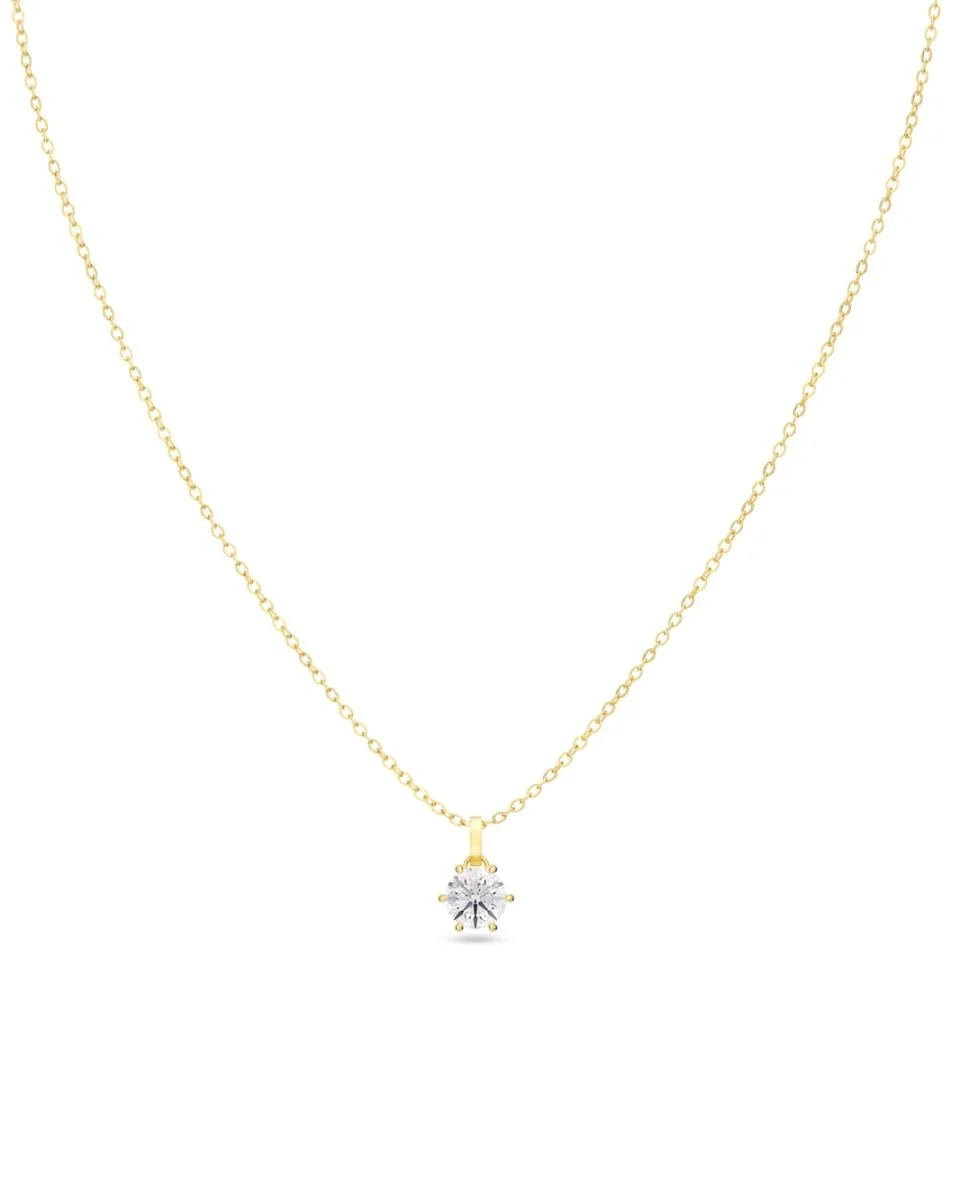 Edblad kaulakoru, CROWN NECKLACE GOLD Kullankeltainen