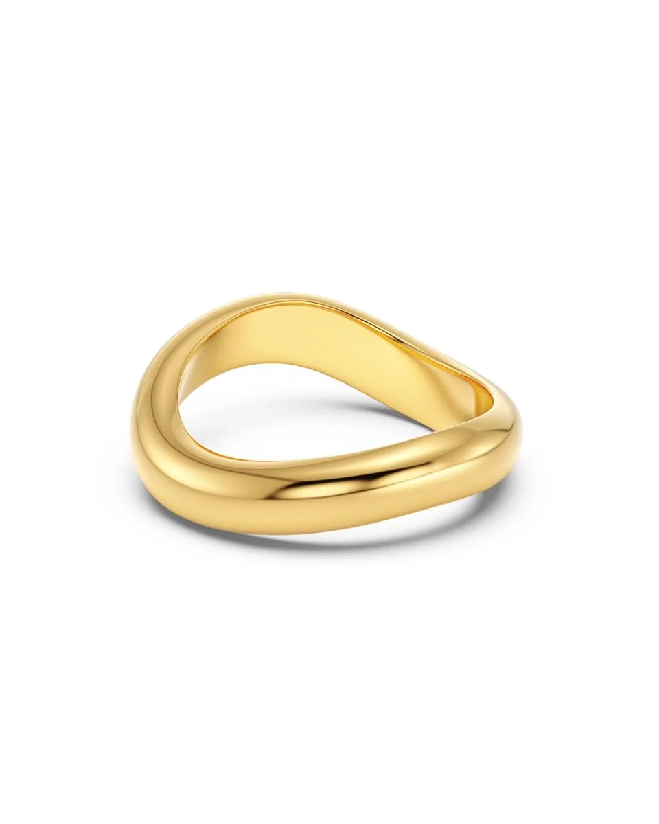 Edblad sormus, SELENA RING GOLD Kullankeltainen