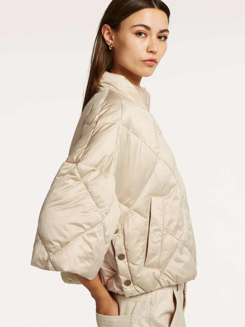 Beaumont naisten takki Emilia Jacket, vaalea beige - Image 3