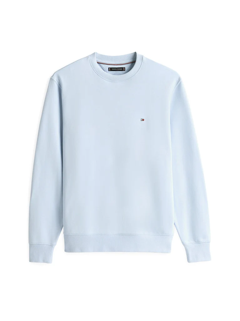 Tommy Hilfiger miesten collegepaita Essential Terry Crewneck, vaaleansininen - Image 8