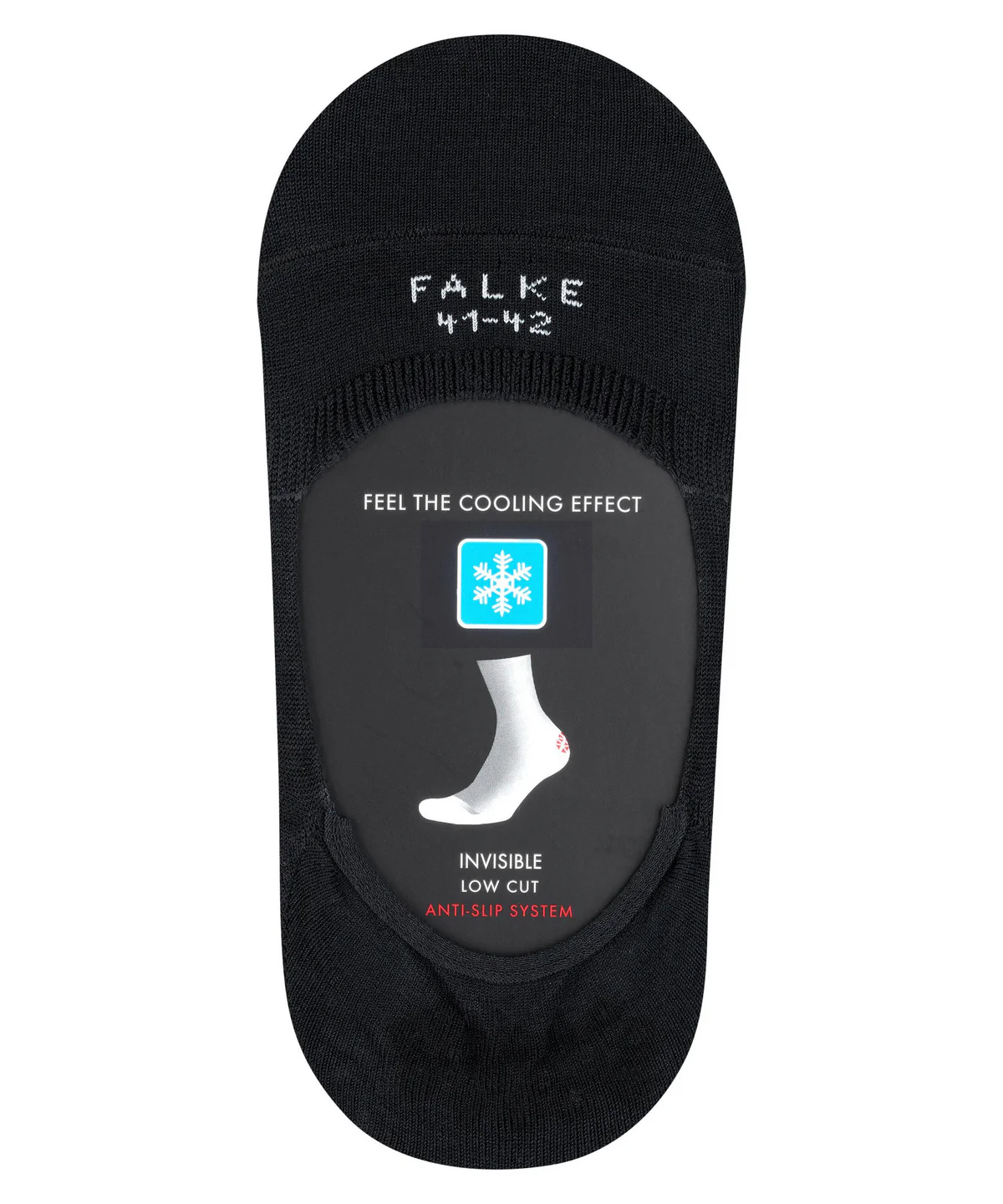 Falke miesten sukat, COOL 24/7 LOW CUT INVISIBLE SOCKS Musta - Image 5