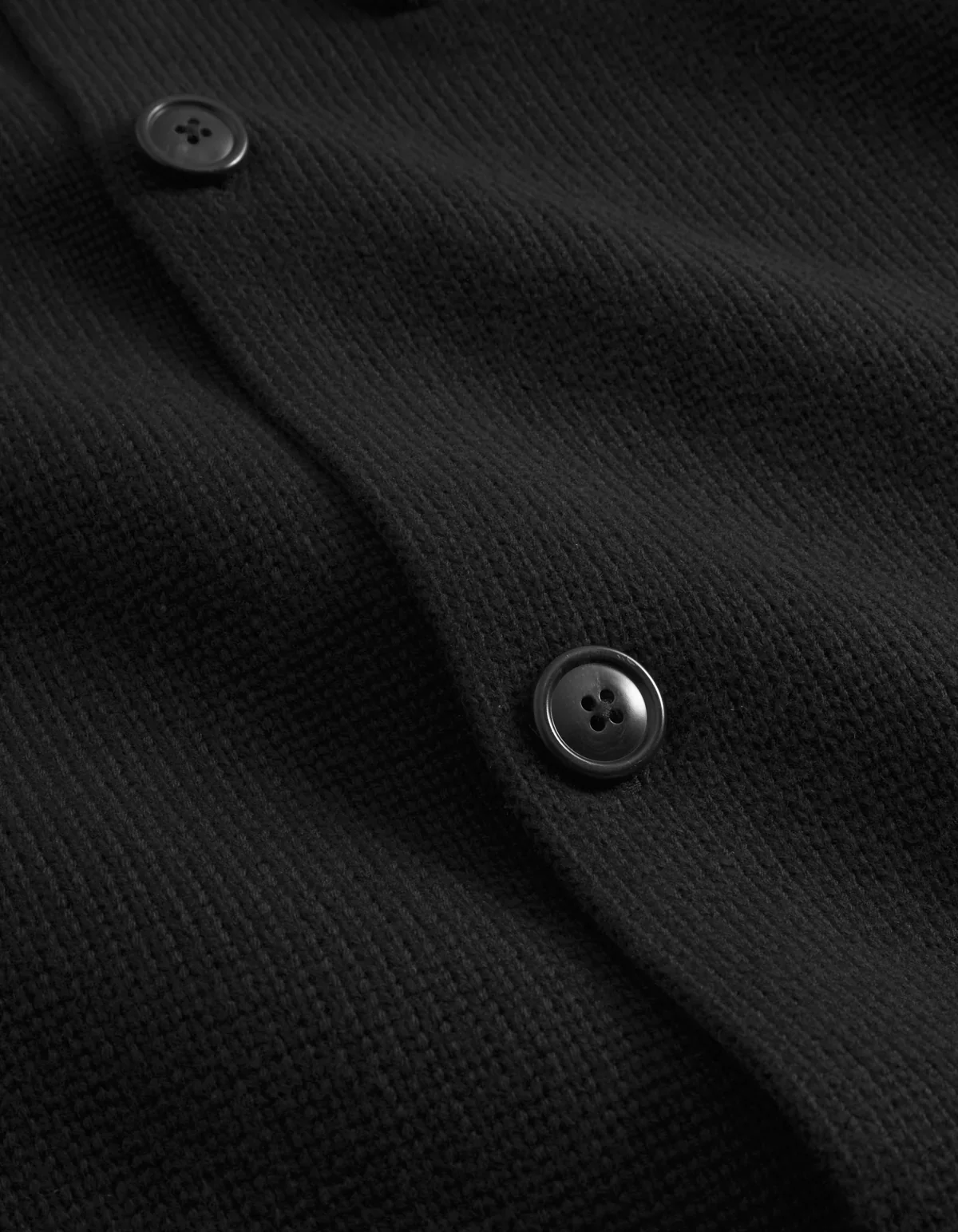 Les Deux miesten paitatakki FISHER COTTON MILANO OVERSHIRT, musta - Image 2