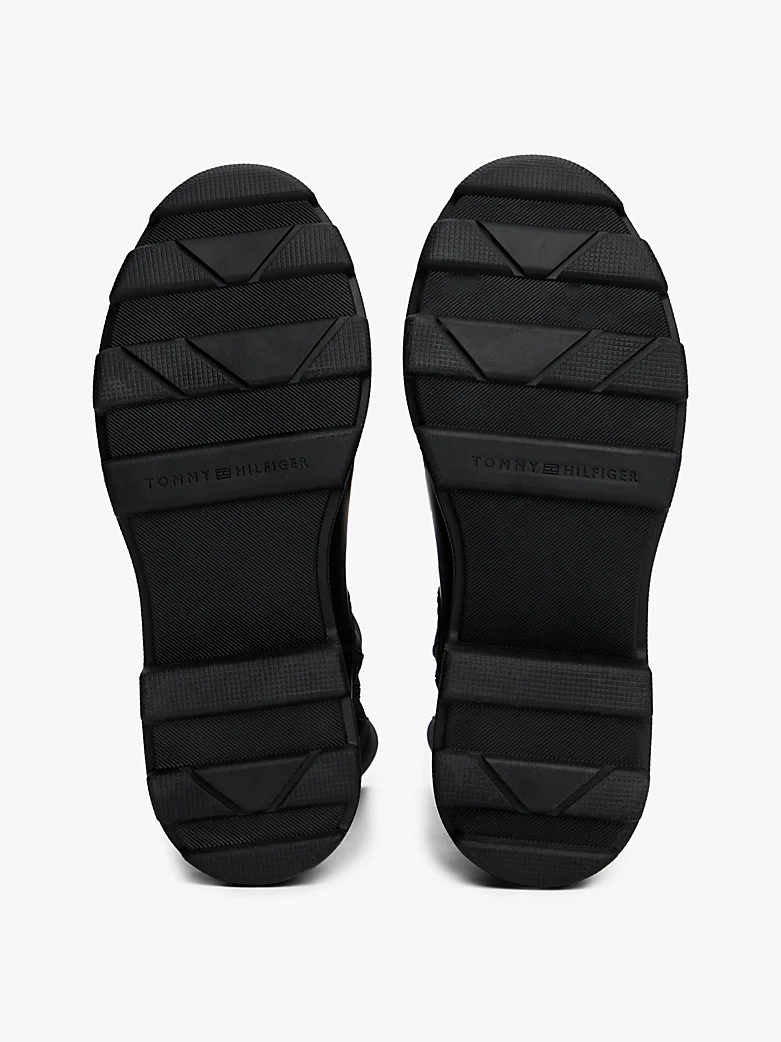 Tommy Hilfiger naisten saappaat FLAG LONG RAINBOOT WARM LINING, musta - Image 5