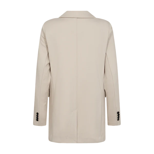 Freequent Naisten Bleiseri Nanni ja Fashion Strukture Vaalea Beige - Image 2