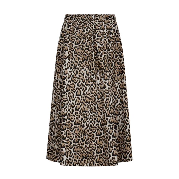 Freequent naisten hame, Malay skirt Ruskea Kuosi - Image 3