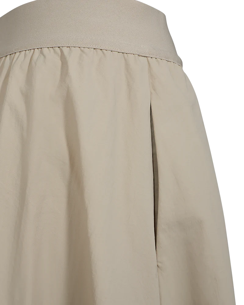 Freequent naisten hame, MINDY SKIRT Vaalea Beige - Image 3