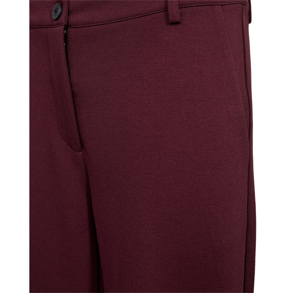 Freequent Naisten Housut NANNI PANT Viininpunainen - Image 3