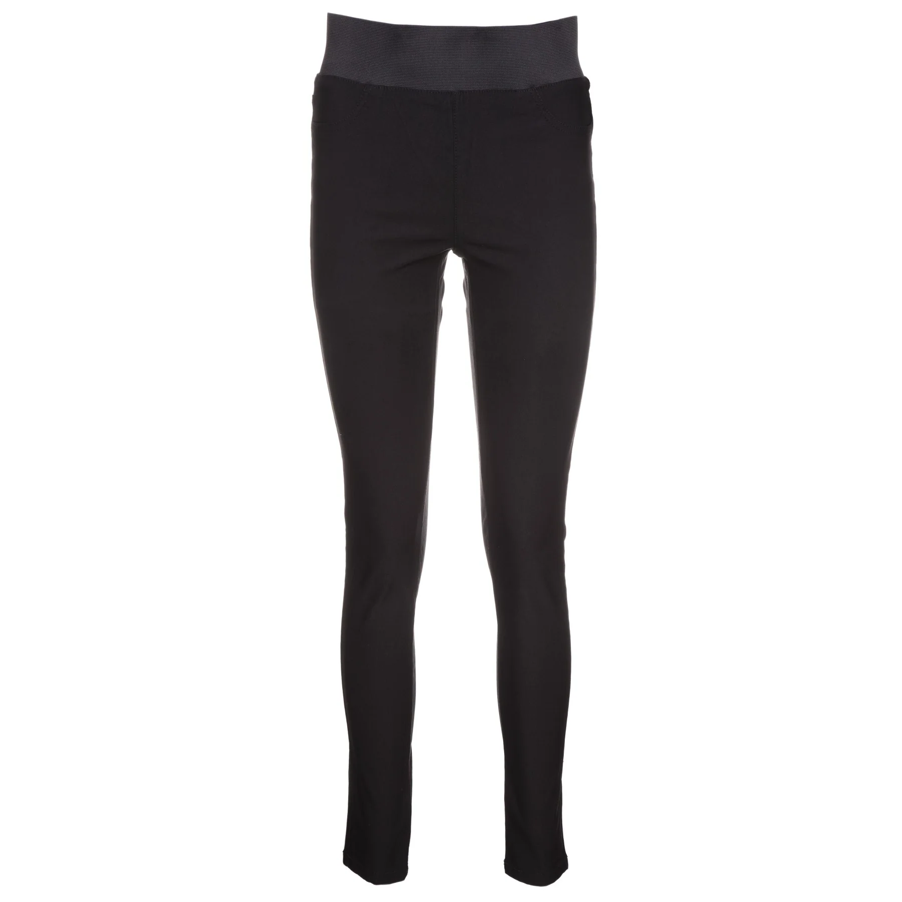 Freequent Naisten Housut, Shantal Power Pants Musta - Image 4