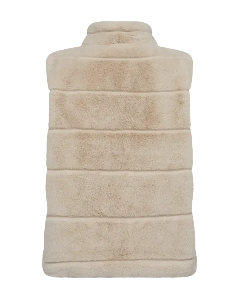 Freequent Naisten Liivi, FOXY VEST Luonnonvalkoinen - Image 3