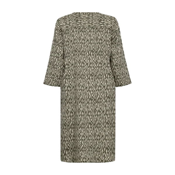 Freequent naisten mekko, ADNA DRESS Vihreä Kuosi - Image 2