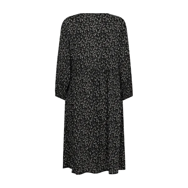 Freequent Naisten Mekko, ADNEY DRESS Musta Kuosi - Image 2