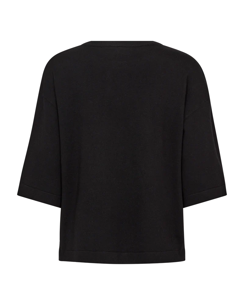 Freequent naisten neule, CONNY PULLOVER Musta - Image 2