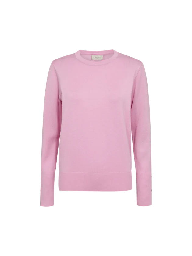 Freequent Naisten Neule, FQKATIE PULLOVER Pinkki