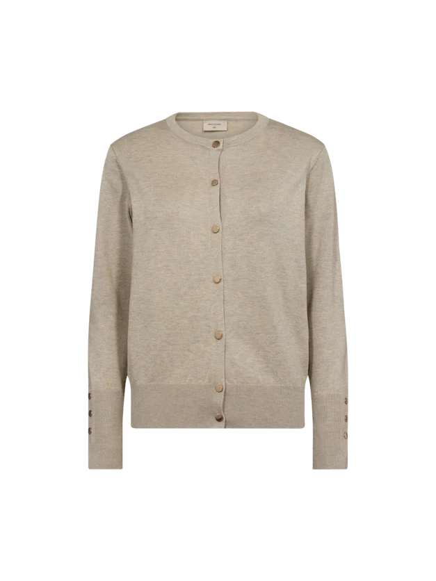 Freequent Naisten Neuletakki, KATIE CARDIGAN Beige