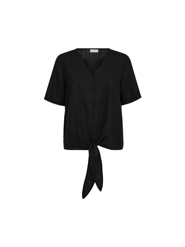 Freequent naisten pusero, LAVA BLOUSE Musta