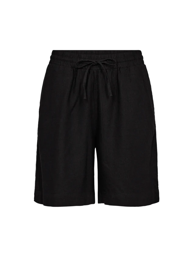 Freequent naisten shortsit, LAVA SHORTS Musta