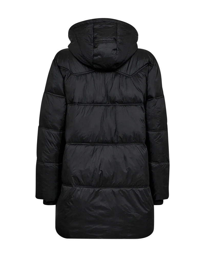 Freequent Naisten Talvitakki, K-SHORTY L-JACKET Musta - Image 3