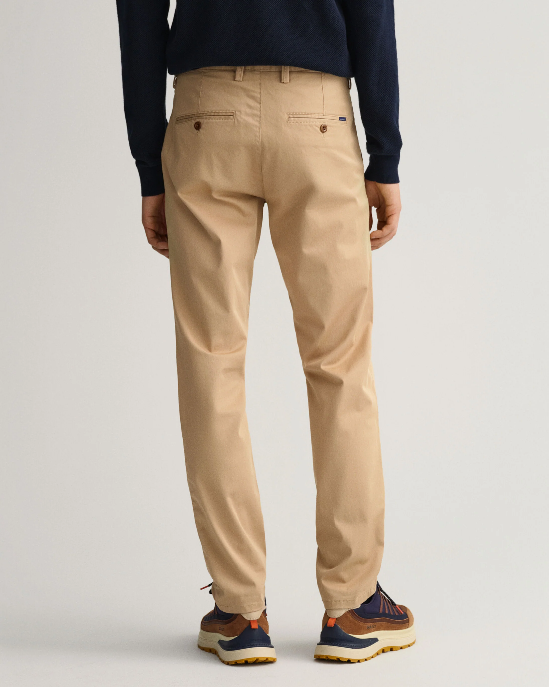 Gant chinokset, HALLDEN SLIM CHINO Beige - Image 2