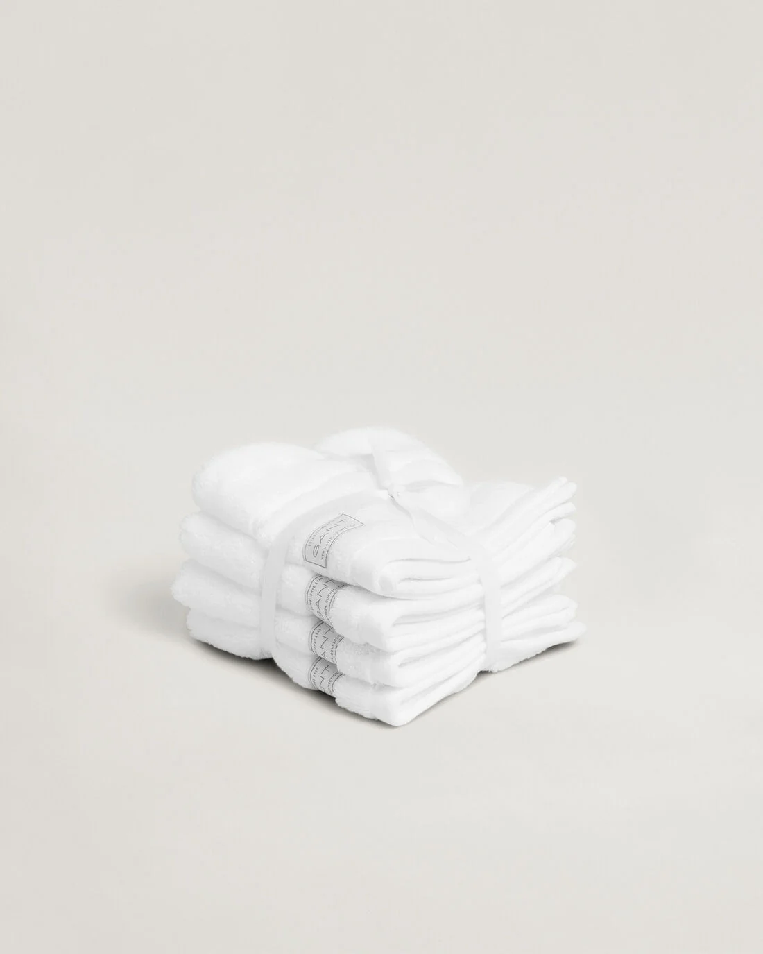 Gant Käsipyyhkeet, K-PREMIUM TOWEL 30X30 4-PACK Valkoinen
