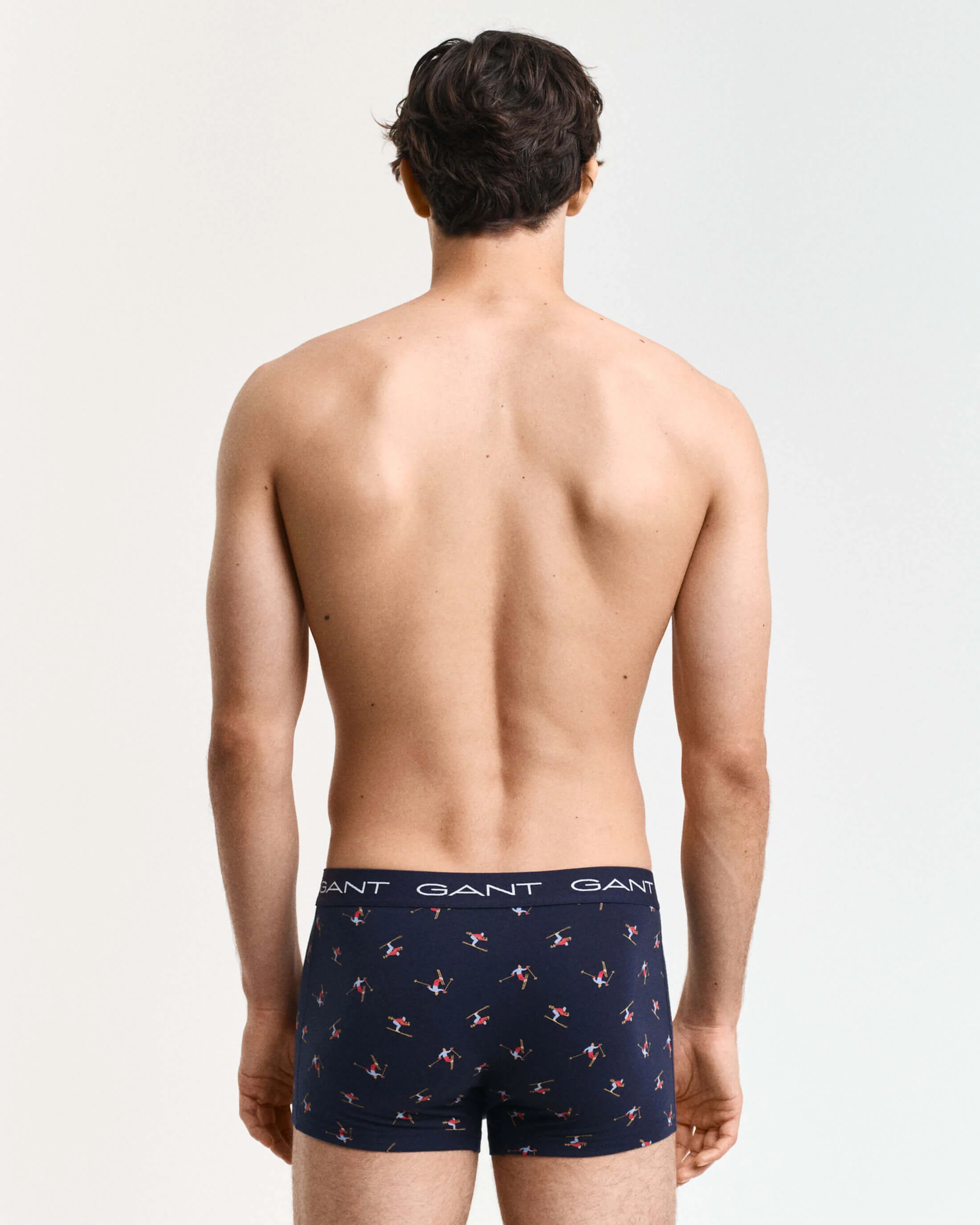 Gant Miesten Bokserit, SKIER TRUNK 3-PACK Tummansininen - Image 2