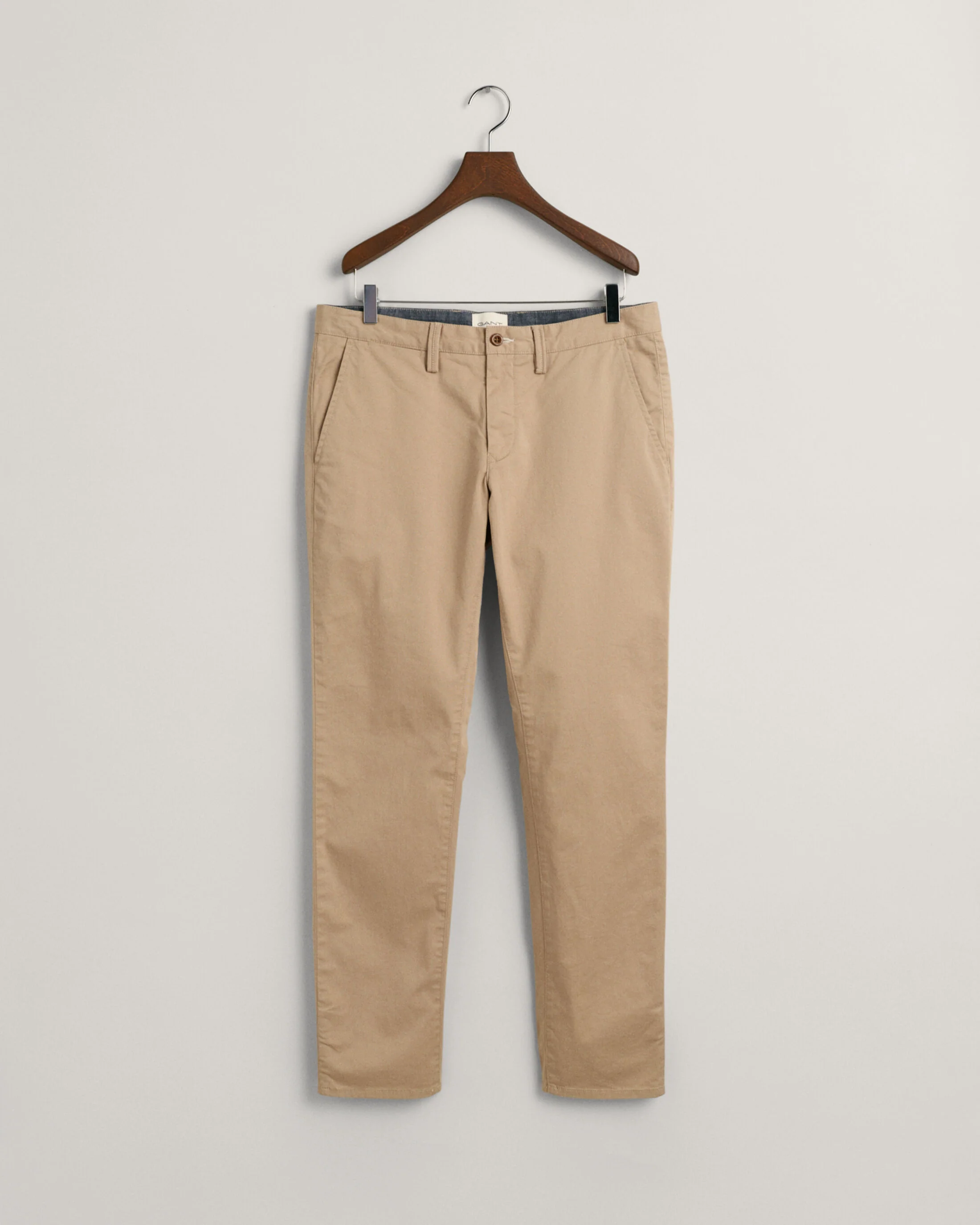 Gant miesten chinokset, SLIM TWILL CHINOS  Beige - Image 3