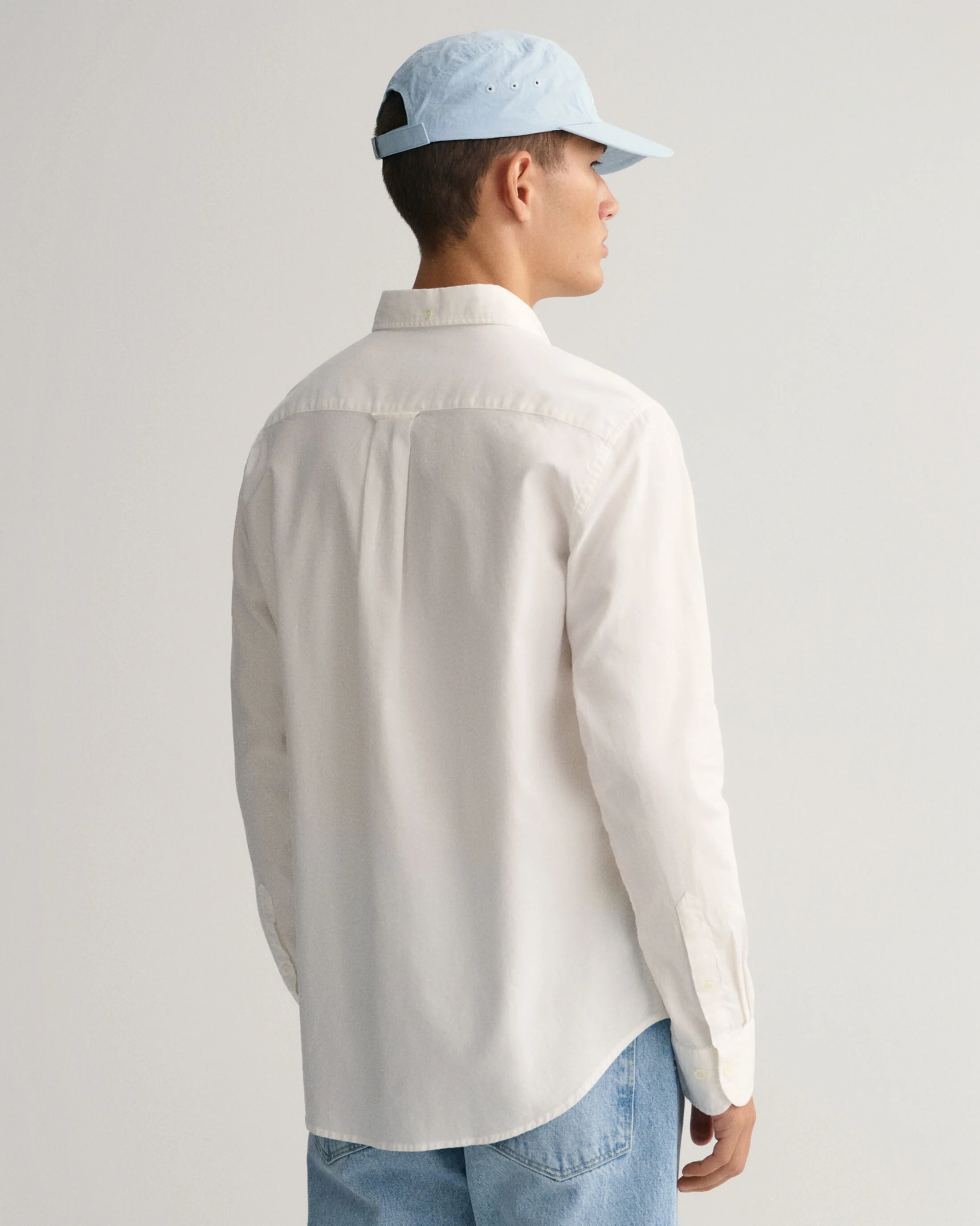 Gant Miesten Kauluspaita, ARCHIVE OXFORD SHIRT REG Valkoinen - Image 2