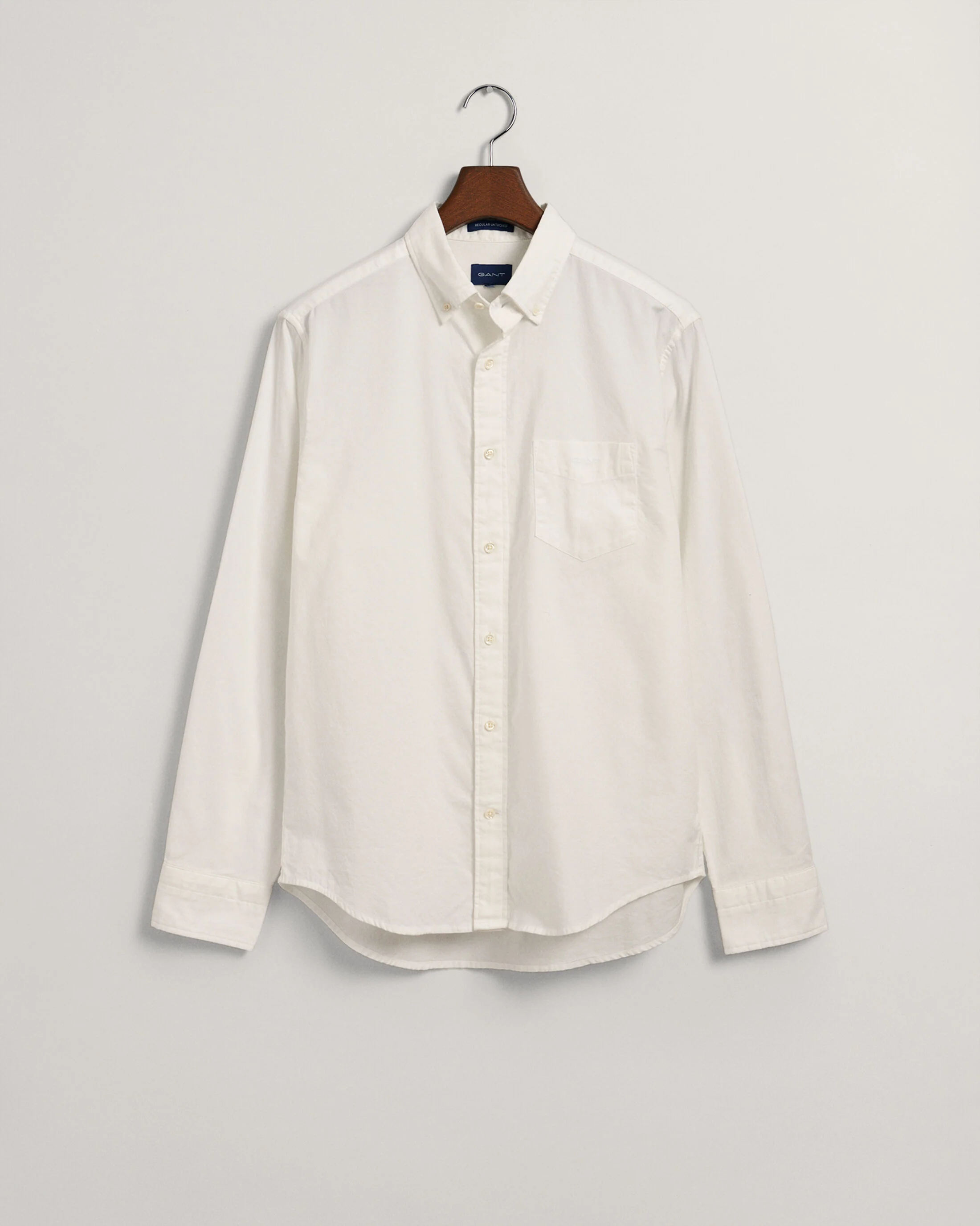 Gant Miesten Kauluspaita, ARCHIVE OXFORD SHIRT REG Valkoinen - Image 3