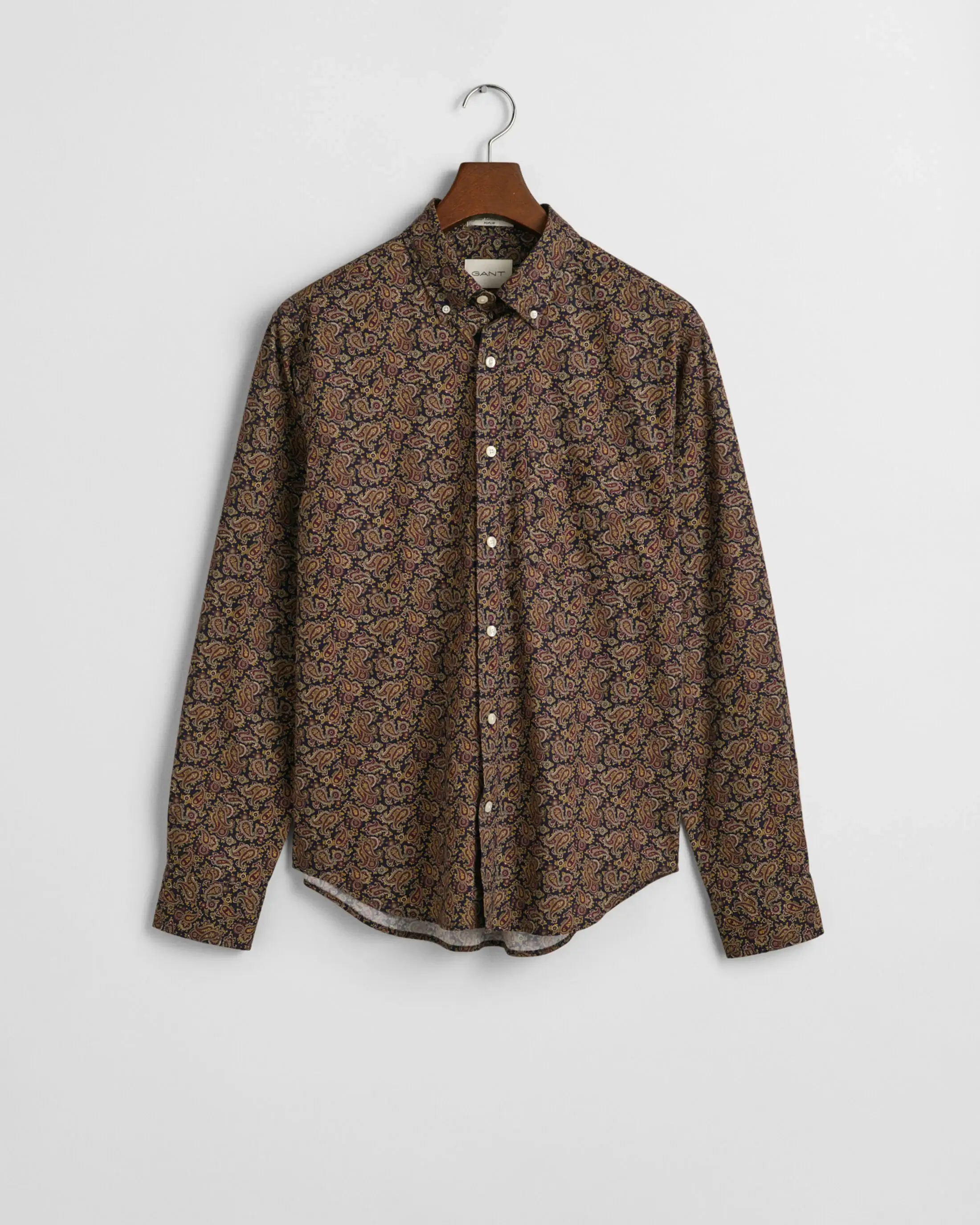 Gant miesten kauluspaita, PAISLEY PRINTED SHIRT Sininen Kuosi - Image 3