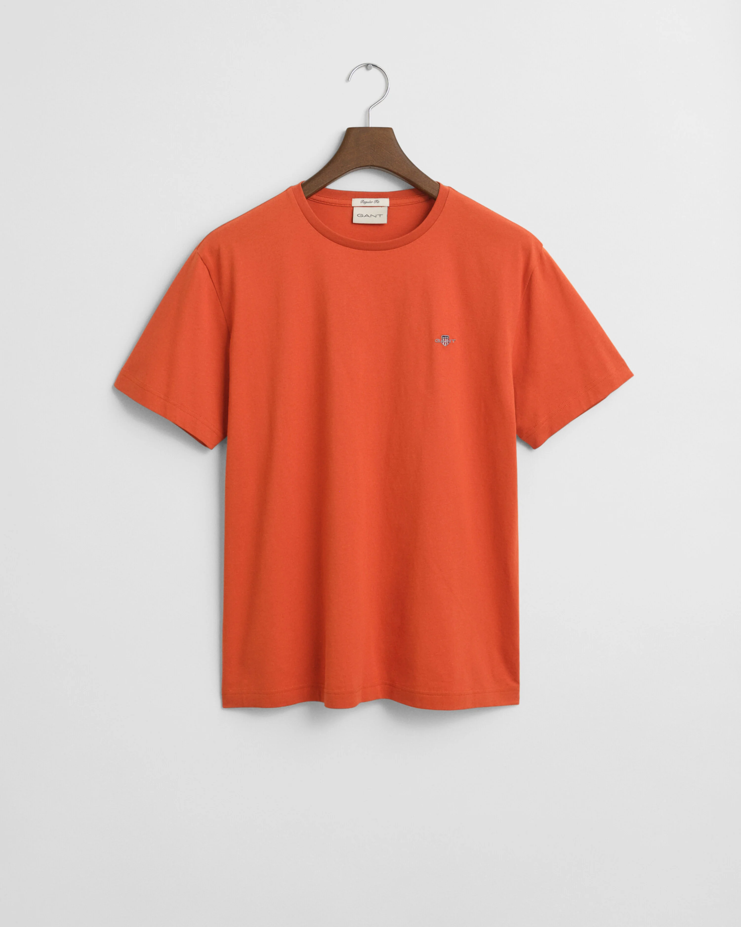 Gant miesten t-paita, REG SHIELD SS T-SHIRT Oranssi - Image 3