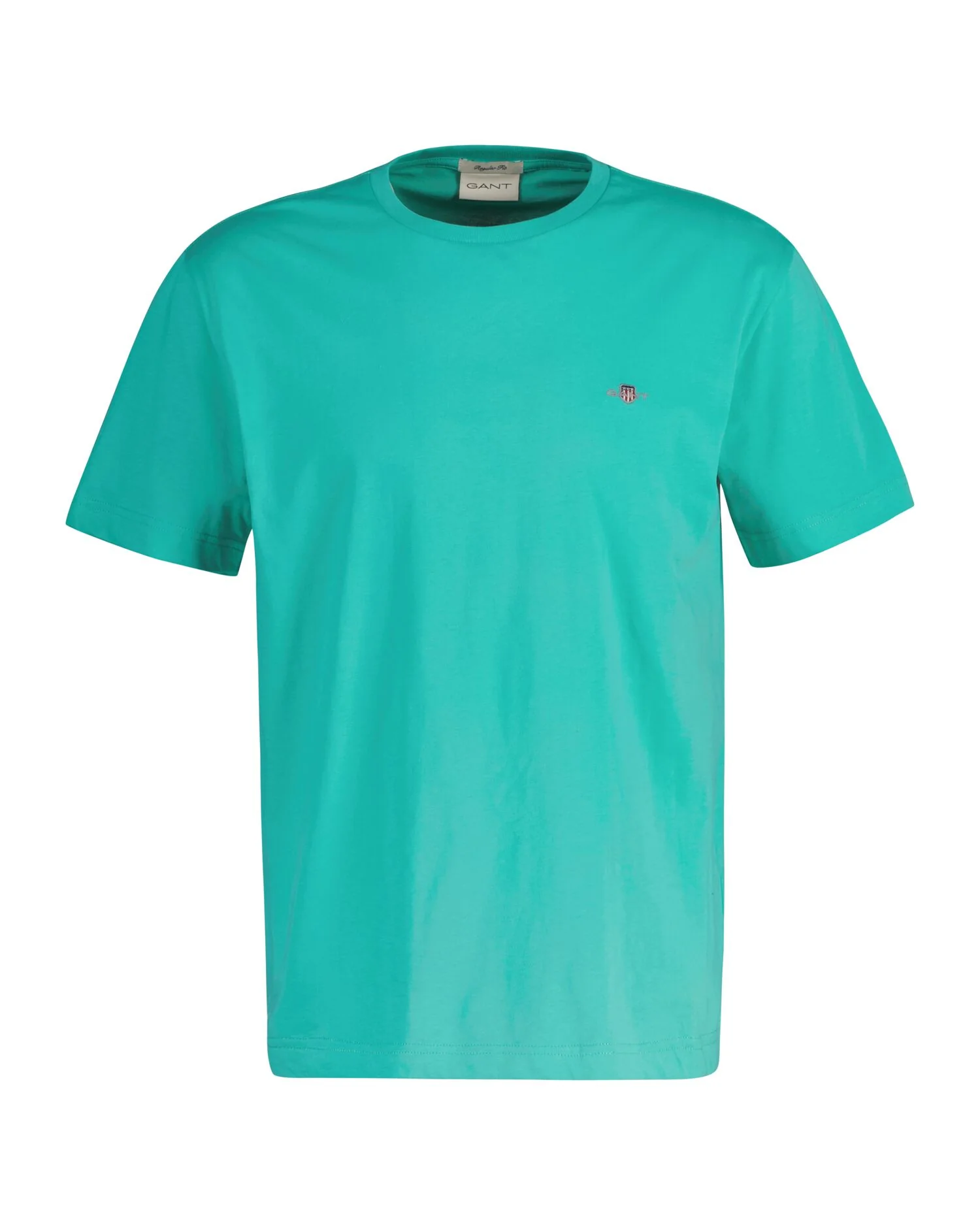 Gant miesten t-paita, REG SHIELD SS T-SHIRT Turkoosinsininen - Image 4