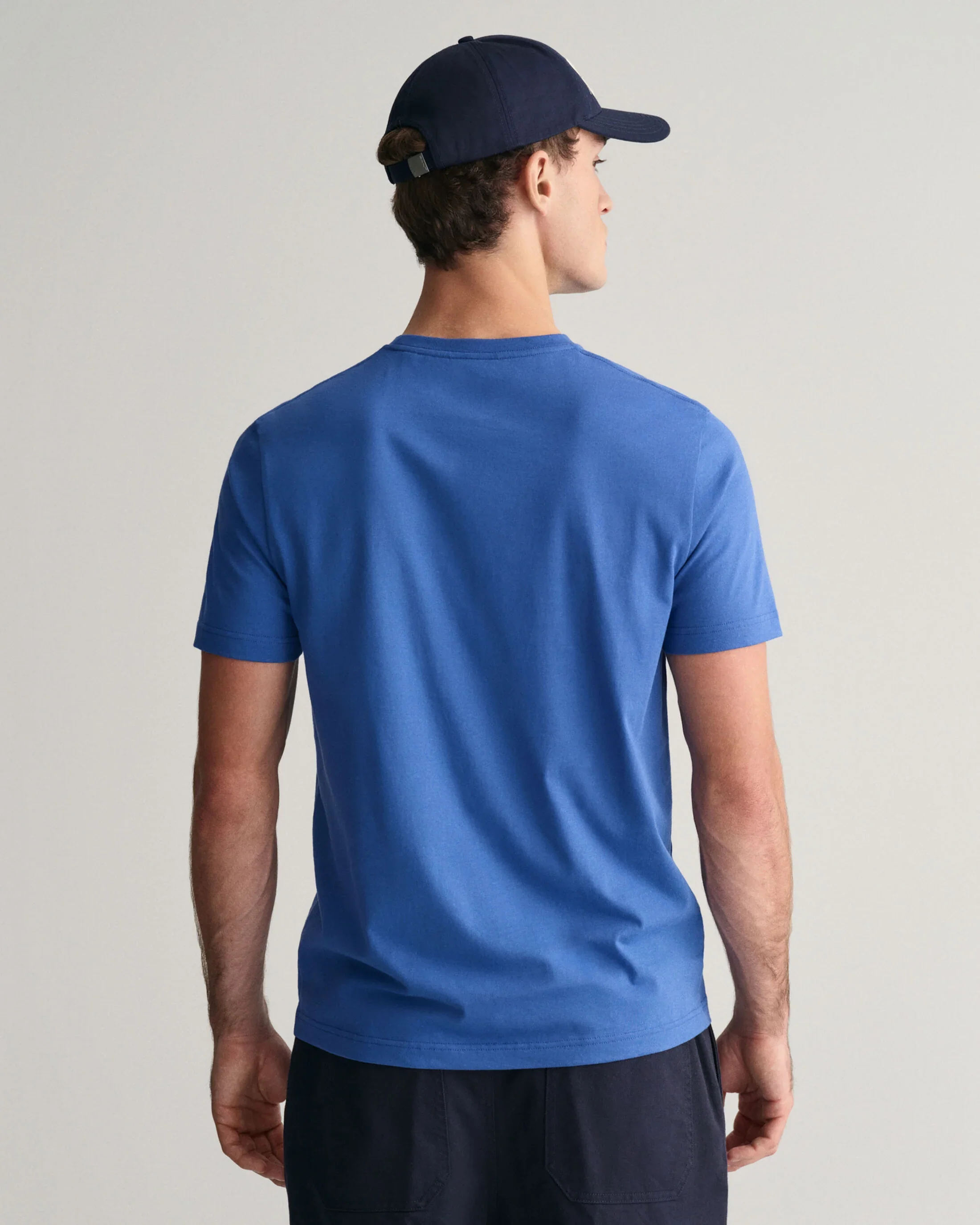 Gant t-paita, SOLID T-SHIRT Sininen - Image 2