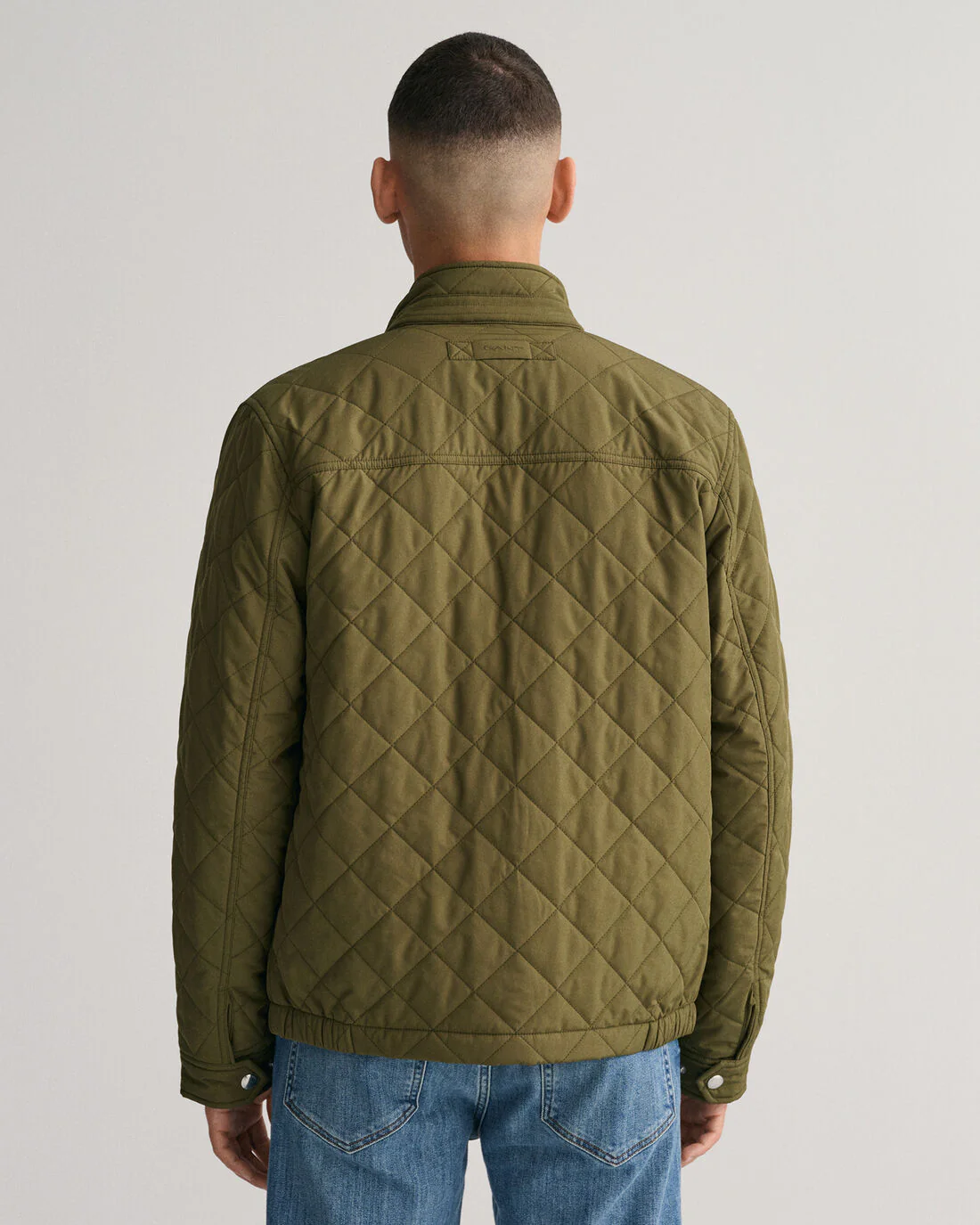 Gant tikkitakki, QUILTED WINDCHEATER Armeijanvihreä - Image 2