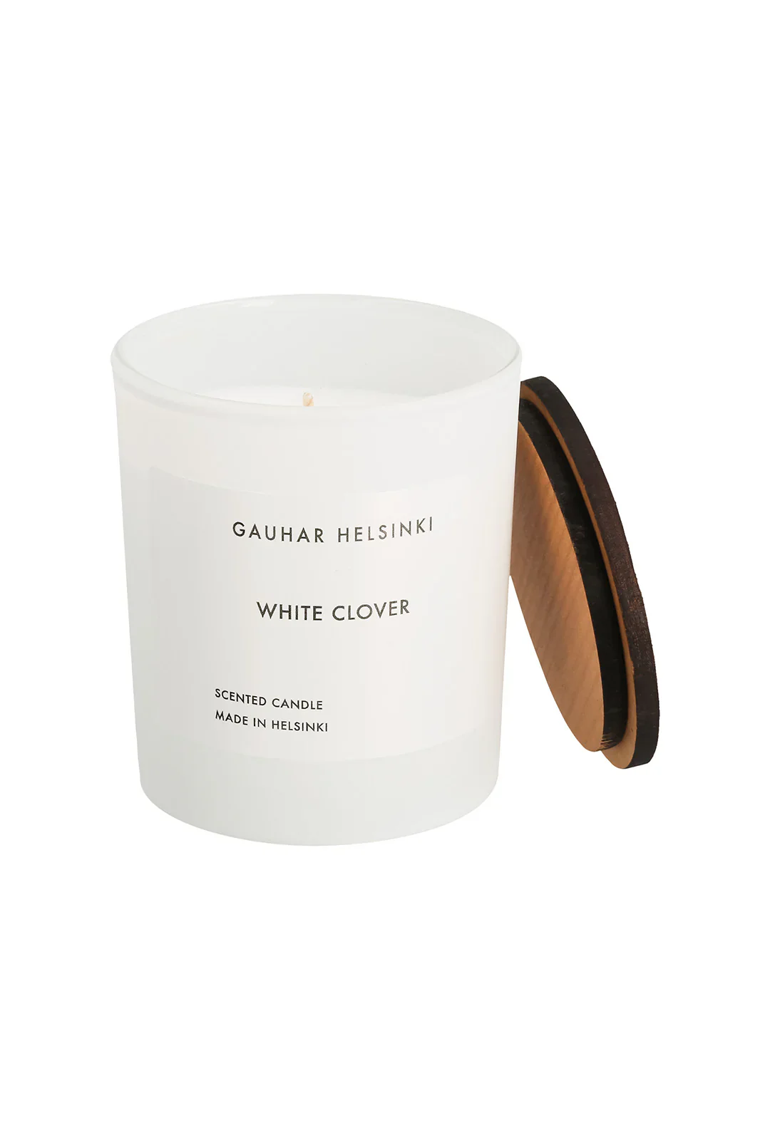 Gauhar Tuoksukynttilä, SCENTED CANDLE WHITE CLOVER