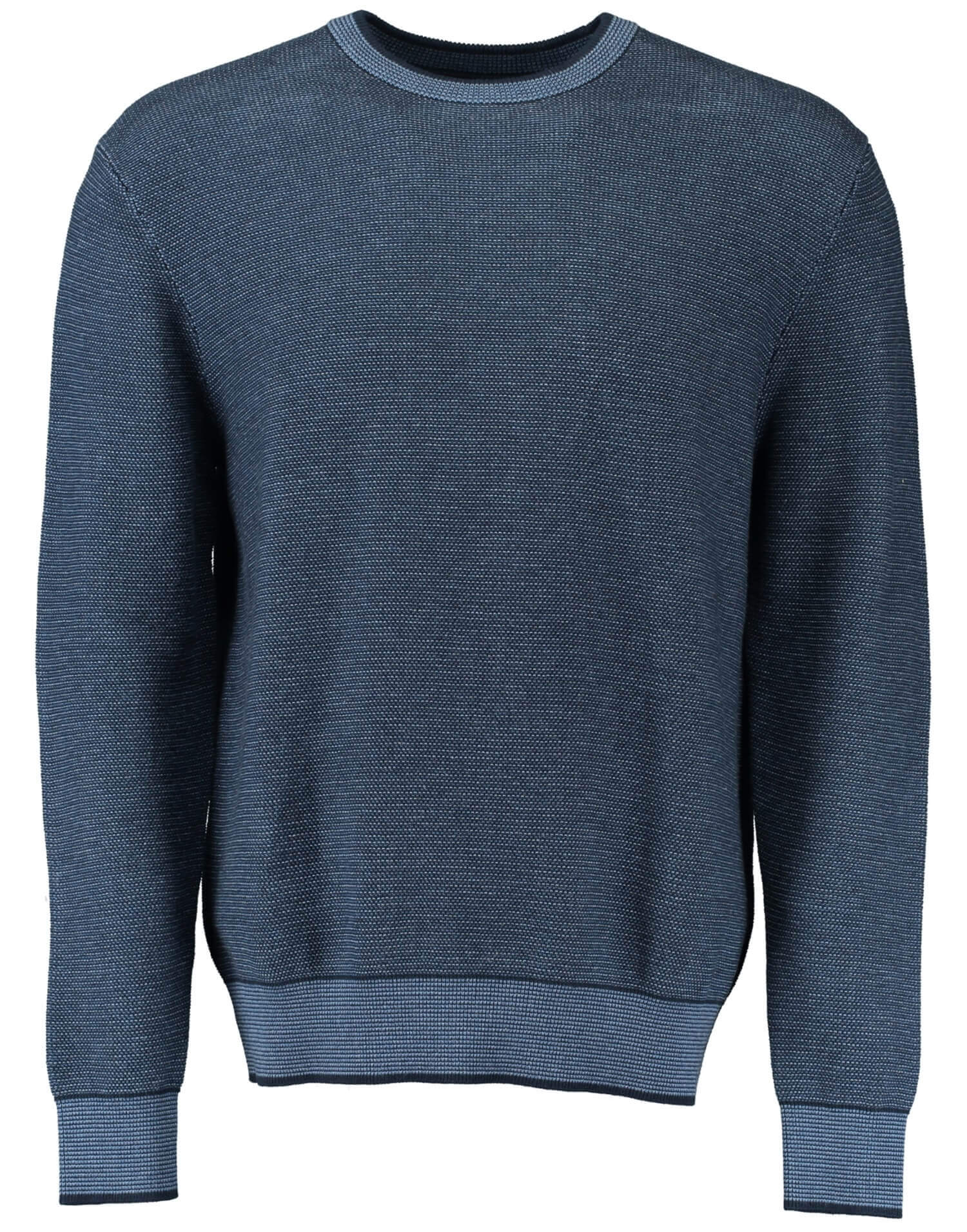Gino marcello miesten neule, O-NECK MODERN FIT Indigo