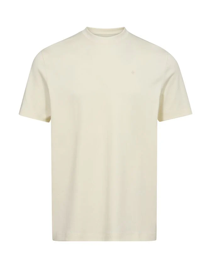 Gino marcello miesten t-paita, COTTON T-SHIRT Valkoinen