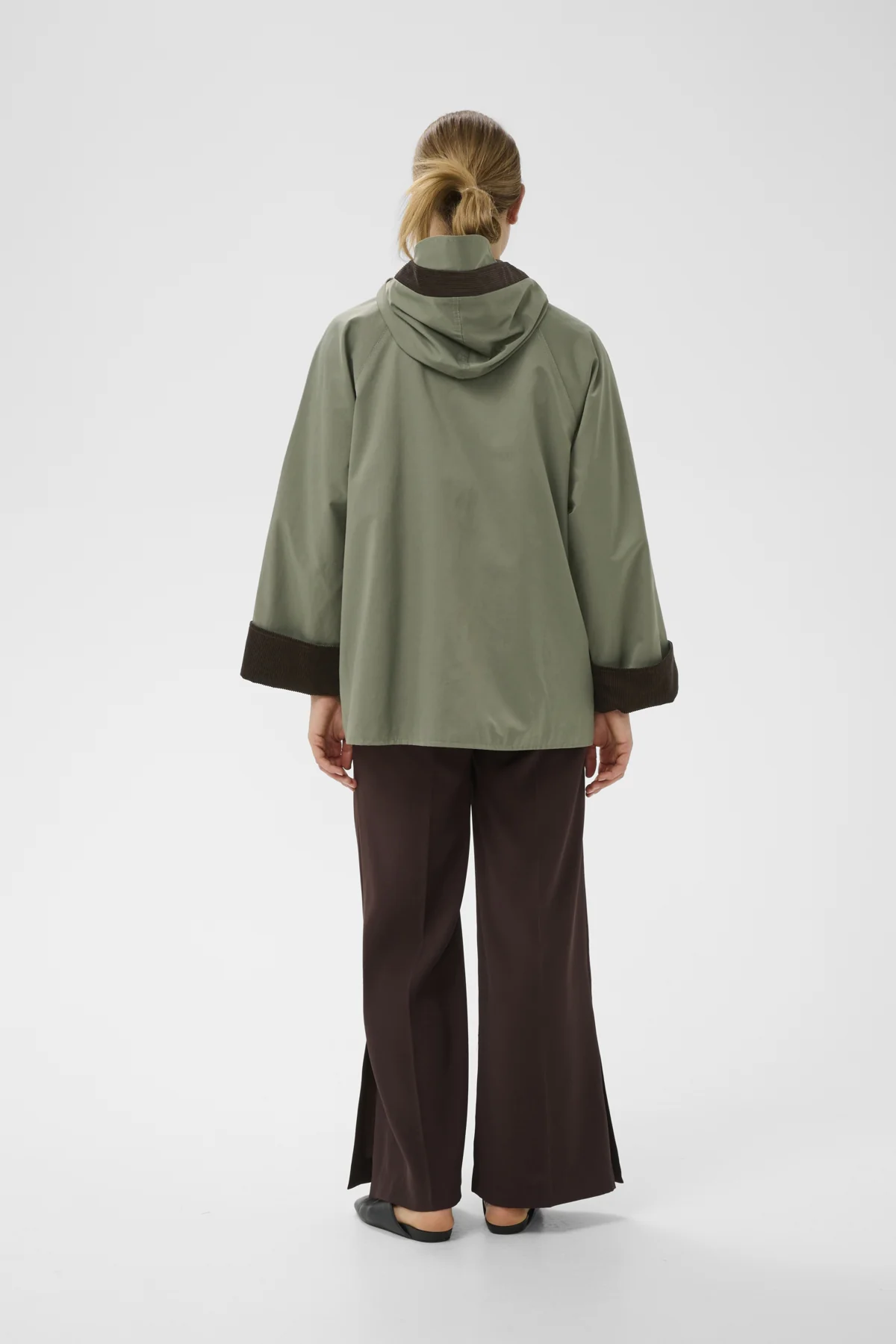 Inwear naisten takki GracelynnIW Hooded Jacket, vihreä - Image 8